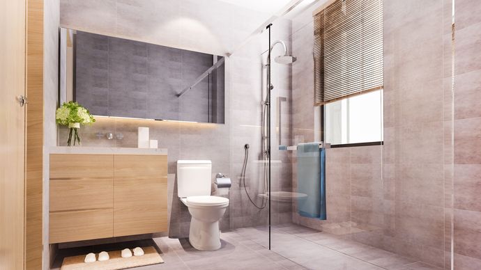 Ilustrasi toilet.