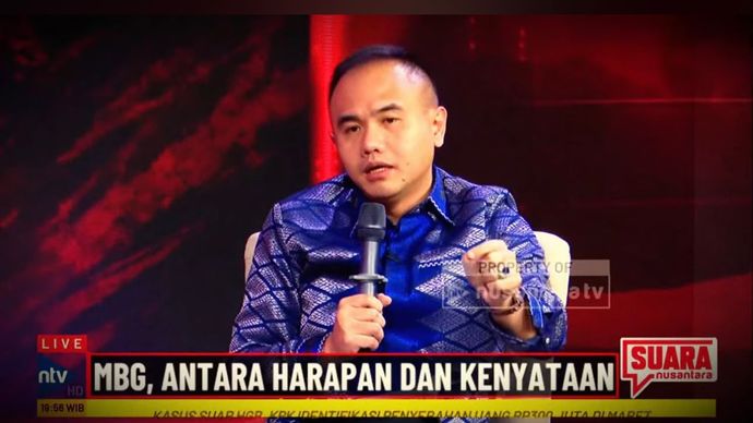 Founder Astronacci International Gema Goeyardi dalam acara Suara Nusantara di Nusantara TV