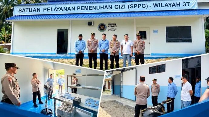 SPPG di kawasan 3T di Kabupaten Nabire, Papua Tengah. 