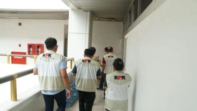 Tim penyidik Komisi Pemberantasan Korupsi melakukan penggeledahan di Kementerian Agraria dan Tata Ruang/Badan Pertanahan Nasional (ATR/BPN), di Jakarta, Kamis, 18 September 2026.