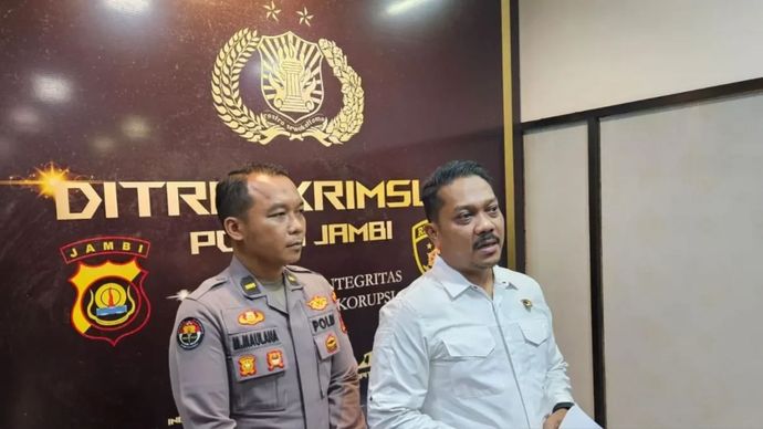 Kasubdit Tipidter Ditreskrimsus Polda Jambi AKBP Hadi Handoko.