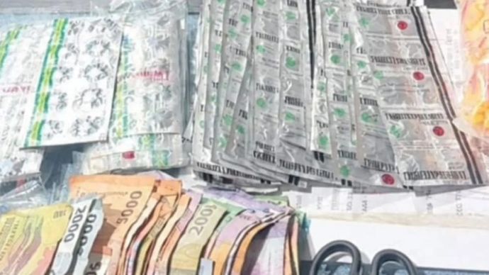 Ribuan butir obat keras atau berbahaya serta uang tunai yang diamankan oleh Polres Kepulauan Seribu dalam Operasi Nila Jaya 2026. 