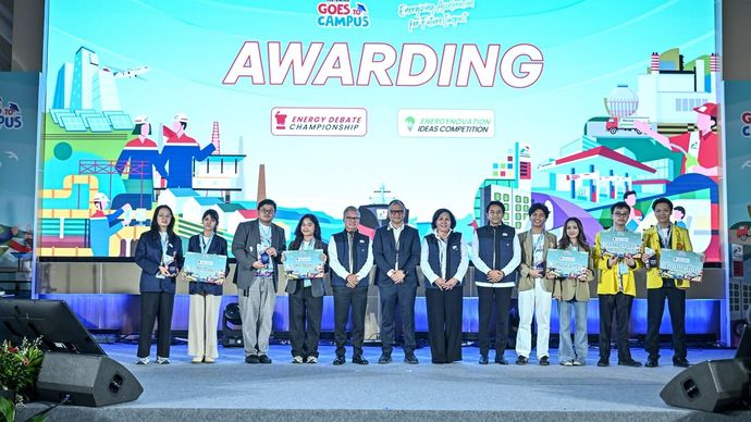 PT Pertamina (Persero) secara resmi mengumumkan para pemenang Energy Debate Championship (EDC) dan Energynovation Ideas Competition (EIC), dua kompetisi nasional dalam rangkaian program Pertamina Goes to Campus (PGTC) 2026. Pengumuman para juara dilakukan dalam acara Grand Final dan Awarding PGTC 2026 yang digelar di Auditorium MyPertamina, Universitas Pertamina, Jakarta pada 23 September 2026.