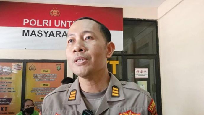 Kepala Seksi Humas Polres Metro Jakarta Timur AKP I Made Budi di Mapolsek Pulogadung, Jakarta Timur, Rabu, 23 September 2026