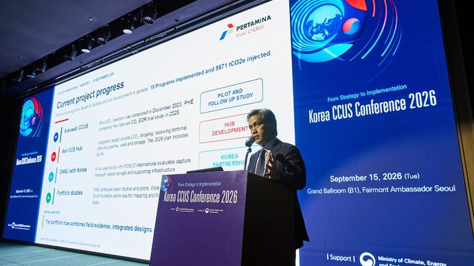 Perkuat Kemitraan Strategis di Forum KCCUS Korea, Pertamina Hulu Energi Dorong Asri Basin Sebagai Hub Penyimpanan Karbon Regional