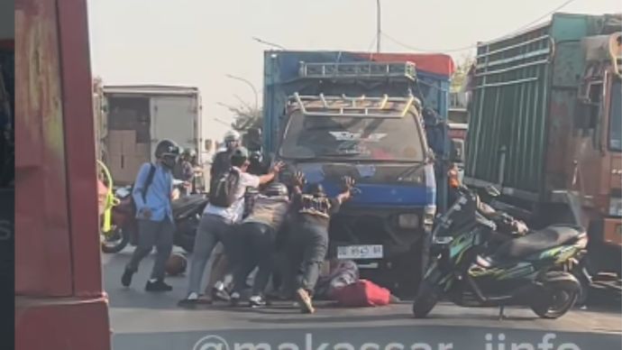 Kecelakaan maut di Makassar