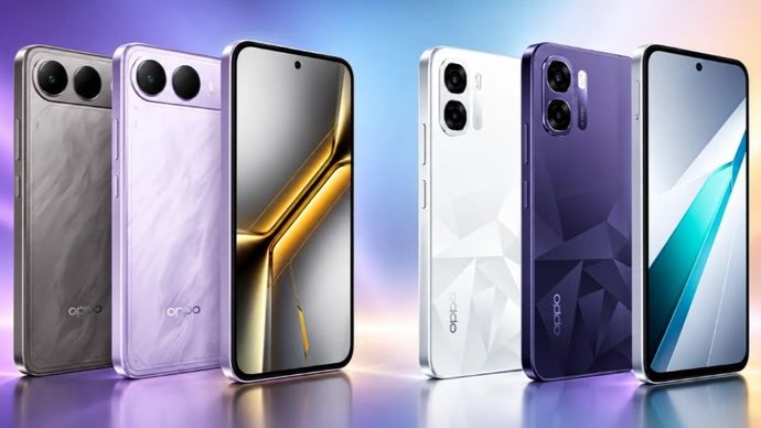 Oppo K15s dan Oppo K15x. (Foto: Istimewa via Gizmochina) 
