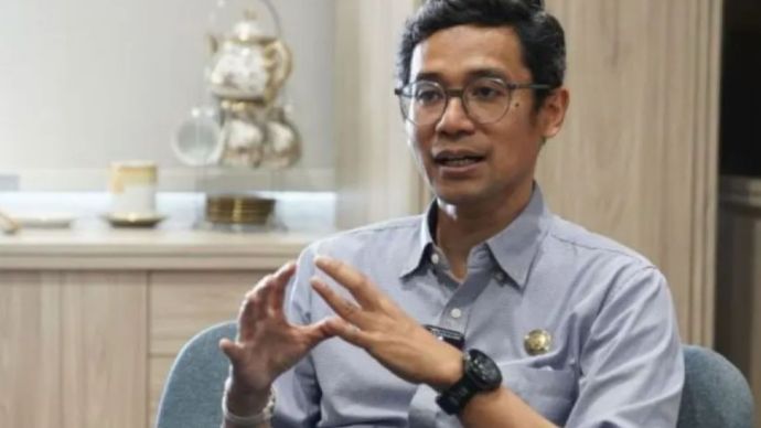 Guru Besar Institut Teknologi Bandung (ITB) Prof Dr Irwan Meilano yang ditunjuk sebagai Wakil Menteri Kelautan dan Perikanan di Istana Negara, Jakarta, Kamis. (ANTARA/HO-ITB)
