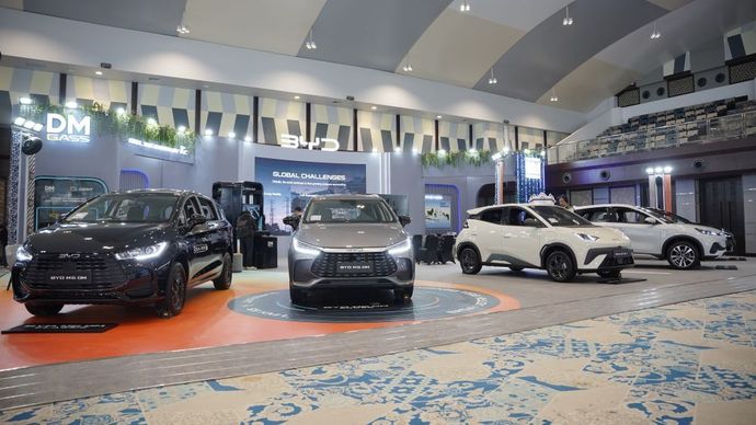 BYD Motor Indonesia berpartisipasi dalam ajang Gaikindo Indonesia International Auto Show (GIIAS) Semarang 2026. (Foto: Dok/BYD Motor Indonesia)