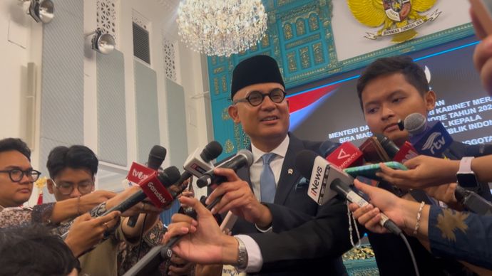 Menteri Luar Negeri RI yang baru dilantik, Arrmanatha Nasir,