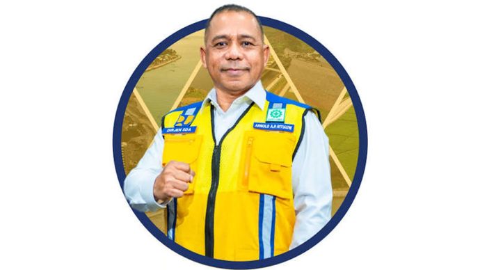 Dirjen SDA KemenPU Arnold Aristoteles Paplapna Ritiauw,