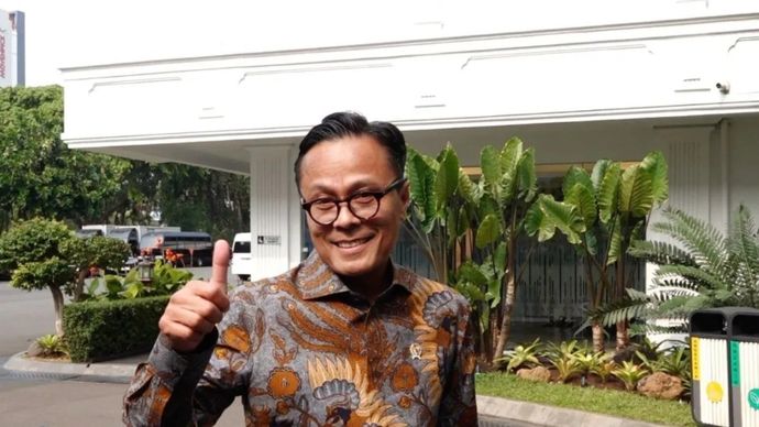 Kepala Badan Pengaturan (BP) BUMN sekaligus Chief Operating Officer (COO) Danantara Dony Oskaria di Kompleks Istana Kepresidenan, Jakarta, Rabu, 30 September 2026.