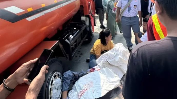 Pelajar Tewas dalam Kecelakaan Maut di Cilincing Pagi Ini