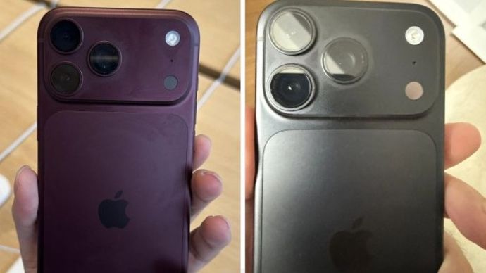 iPhone 18 Pro Max dalam warna Burgundy dan Hitam. (Foto: Istimewa via GSM Arena) 