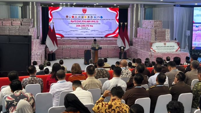 Prabowo Subianto di Kejaksaan Agung