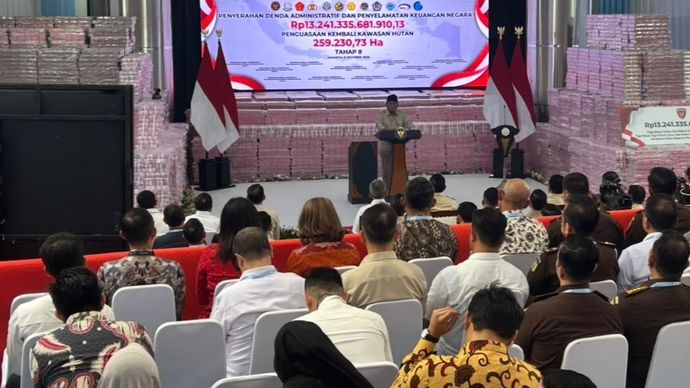 Prabowo Subianto di Kejaksaan Agung