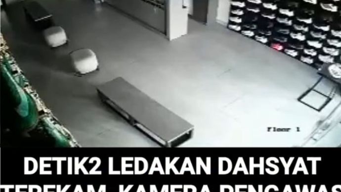 Ledakan RM Nasi Tempong Pakuwon City Diduga dari 3 LPG 50 Kg