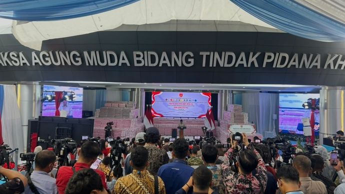 Prabowo Subianto di Kejaksaan Agung