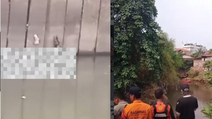 Remaja Tenggelam di Sungai Ciliwung Bidaracina Akhirnya Ditemukan