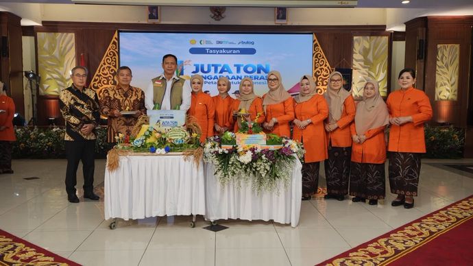 BULOG Cetak Rekor Sepanjang Sejarah, Pengadaan Beras Melampaui 4 Juta Ton 