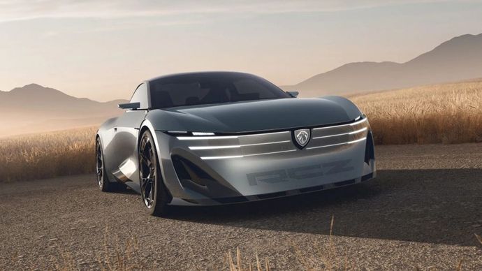 Peugeot RCZ Vision. (Foto: Istimewa via Carscoops)  