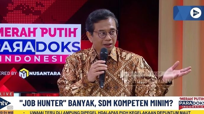 Departemen Manajemen Fakultas Ekonomi dan Bisnis Universitas Indonesia., Aryana Satrya, S.T., M.M., Ph.D., IPU, ASEAN Eng. dalam program Merah Putih Paradoks Indonesia di Nusantara TV