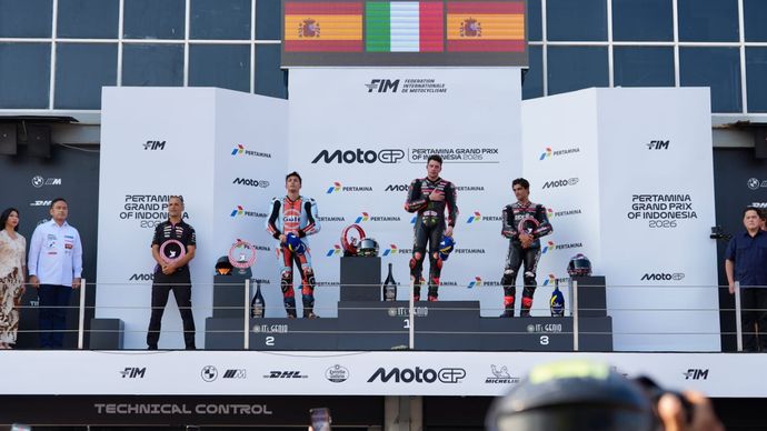 Pertamina Grand Prix of Indonesia 2026 yang digelar pada 9&ndash;11 Oktober di Pertamina Mandalika International Circuit, Lombok, NTB