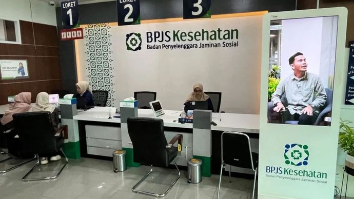 Ilustrasi-Tempat pelayanan BPJS Kesehatan.