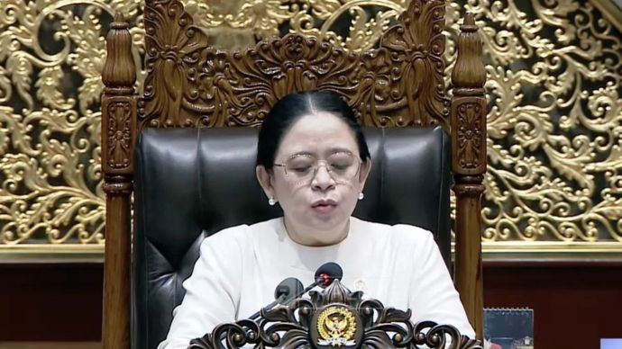 Arsip - Tangkapan layar - Ketua DPR Puan Maharani memimpin Rapat Paripurna Ke-9 DPR Masa Persidangan I Tahun Sidang 2026&ndash;2027 di Gedung DPR, Jakarta, Selasa, 5 Oktober 2026. 