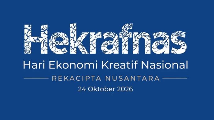 Hari Ekonomi Kreatif Nasional 2026 Digelar Serentak di 8 Daerah.