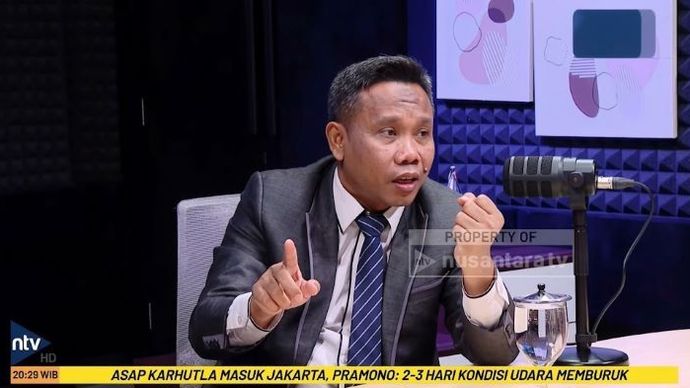 Kuasa Hukum Pelapor Ijazah Gibran, Ahmad Khozinudin dalam program DPO di Nusantara TV
