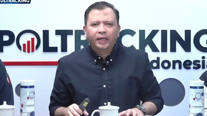 Direktur Eksekutif Poltracking Indonesia, Hanta Yuda Rasyid. 
