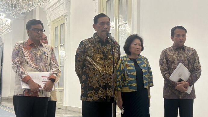 Ketua Dewan Ekonomi Nasional (DEN) Luhut Binsar P