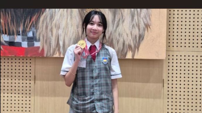 Amaia Ardhanareswari S., siswi SMAK TIRTAMARTA BPK PENABUR Pondok Indah, 