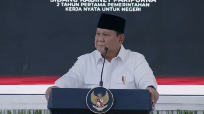 Presiden Prabowo Subianto.