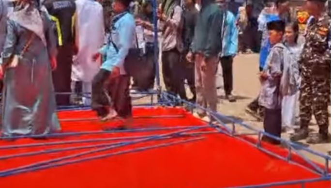 Lagi Acara Santri, Tenda Ambruk Peserta Luka-luka