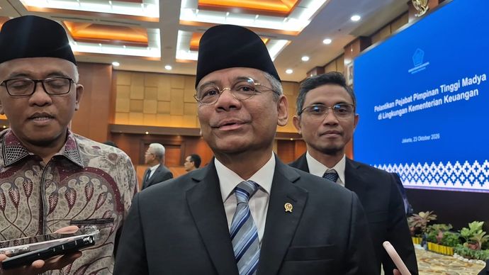 Menteri Keuangan (Menkeu) Suahasil Nazara membantah penyaluran gaji pegawai negeri sipil (PNS) hingga pensiunan melalui Koperasi Desa/Kelurahan Merah Putih (KDKMP).
