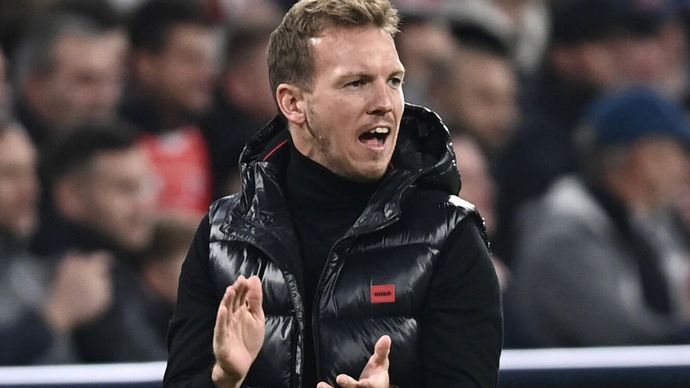 Julian Nagelsmann saat masih menjadi pelatih Bayern Munchen.