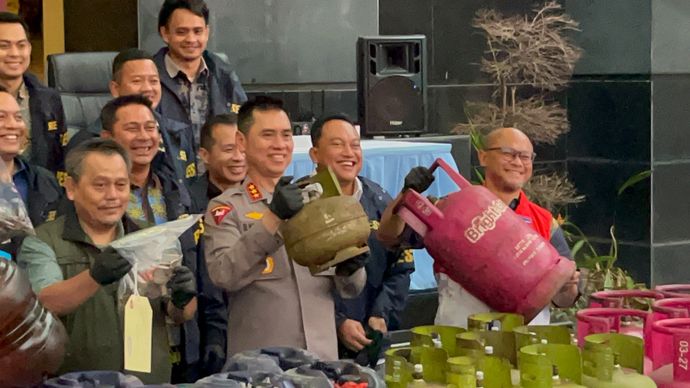 Polda Metro Bongkar Modus Penyalahgunaan LPG Subsidi,