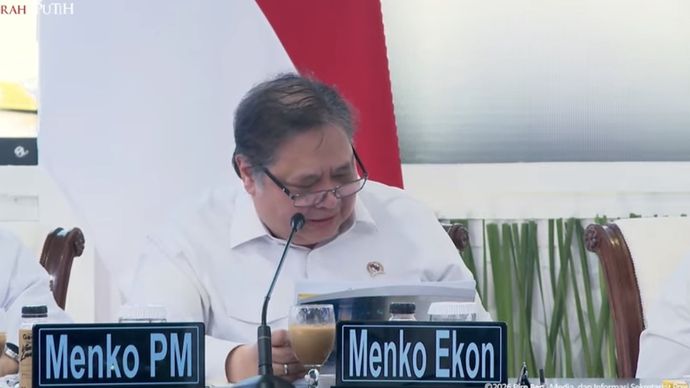 Menko Perekonomian Airlangga Hartarto
