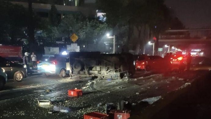 Kecelakaan Maut di Rasuna Said yang Bikin 1 Tewas dan 5 Luka-luka
