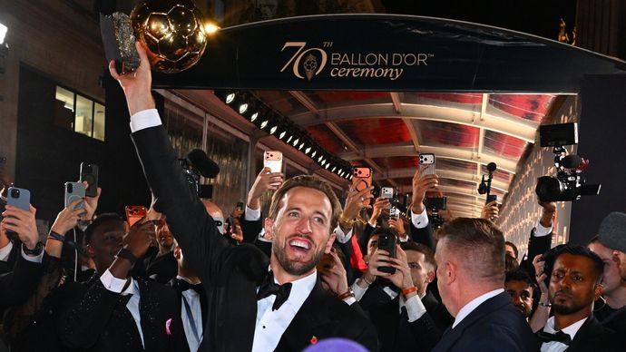 Harry Kane Raih Ballon d'Or