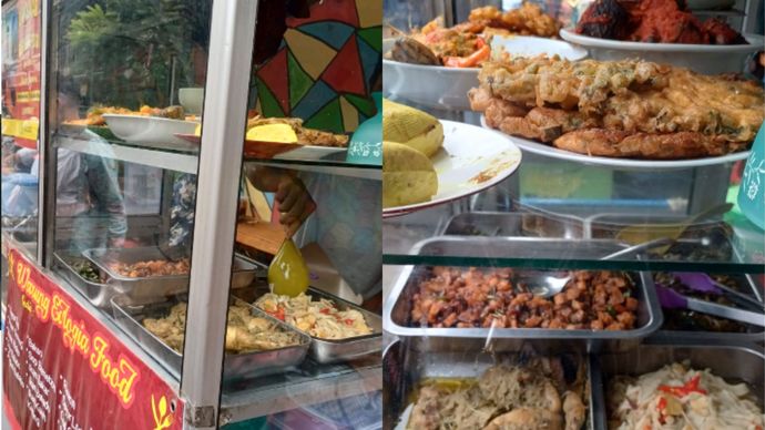 Makanan di warung nasi