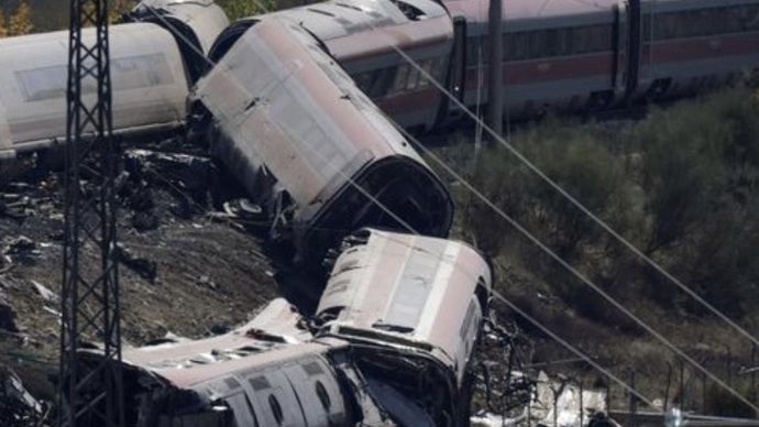 Kecelakaan Kereta Spanyol