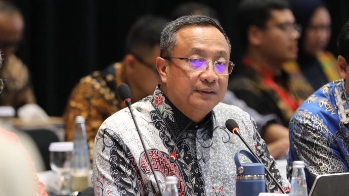 Direktur Utama Telkom Nanang Hendarno.