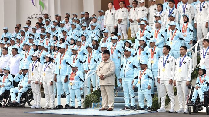 Presiden Prabowo Tepati Janji, Peraih Emas Asian Games Terima Bonus Rp3 Miliar.