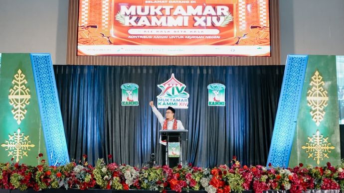 Ketua Umum Pengurus Pusat KAMMI, Ahmad Jundi. 