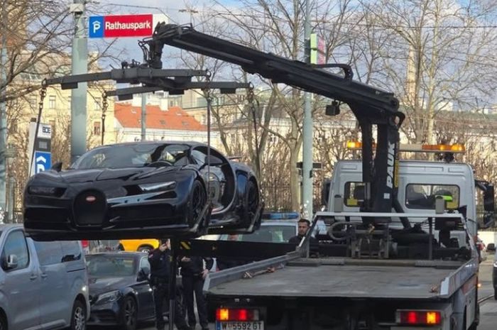 Bugatti Chiron Mewah Disita Setelah Melaju 123 Km/Jam - Ntvnews.id