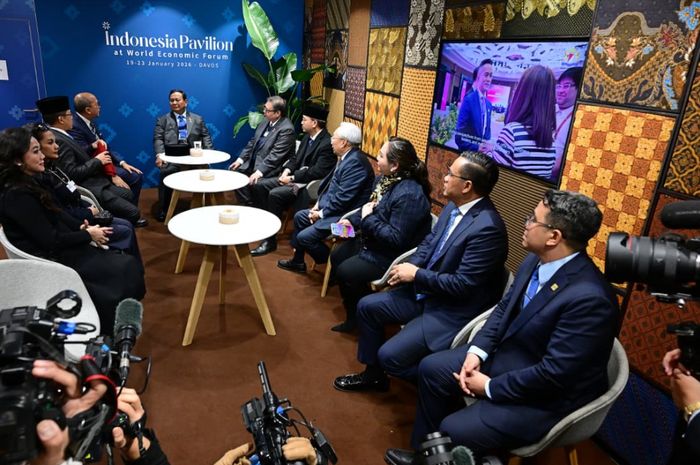 Usai Pidato Kunci di WEF Davos, Prabowo Sambangi Paviliun Indonesia,  Perkuat Diplomasi Investasi - Ntvnews.id