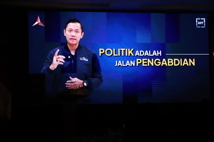 Ketua Umum Partai Demokrat Agus Harimurti Yudhoyono (AHY). 